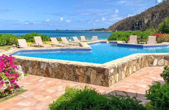 Sand Castle in Mahoe Bay by Personal Villas - Gazing Over the Tropical Gardens,
