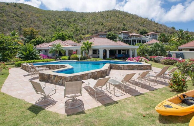 Sand Castle in Mahoe Bay by Personal Villas - Gazing Over the Tropical Gardens,