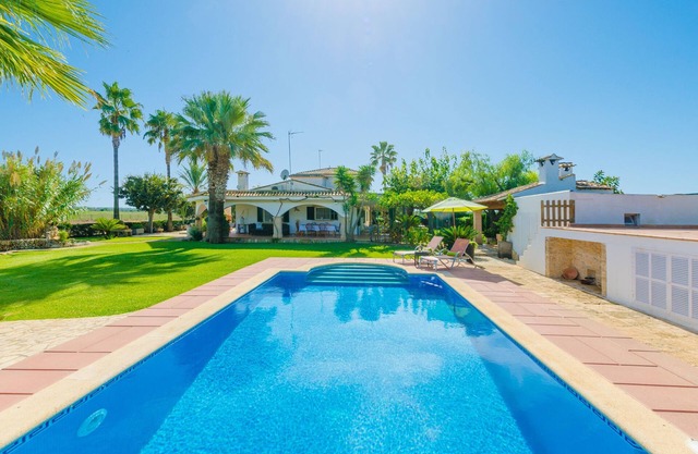 SANTA EULALIA PETIT - Villa with private pool in Santa Margarita. Free WiFi