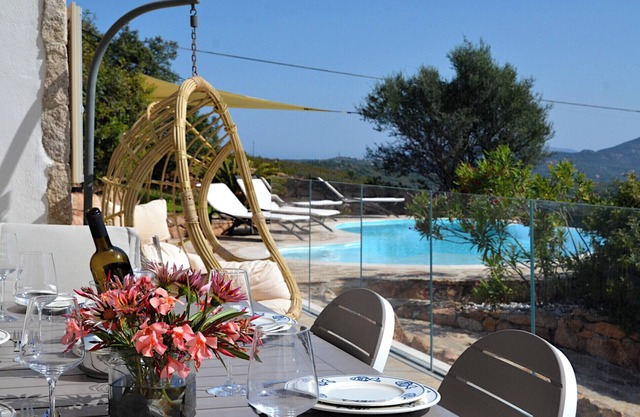 Sardinia, Costa Smeralda, villa with pool and sea view - 8 people
