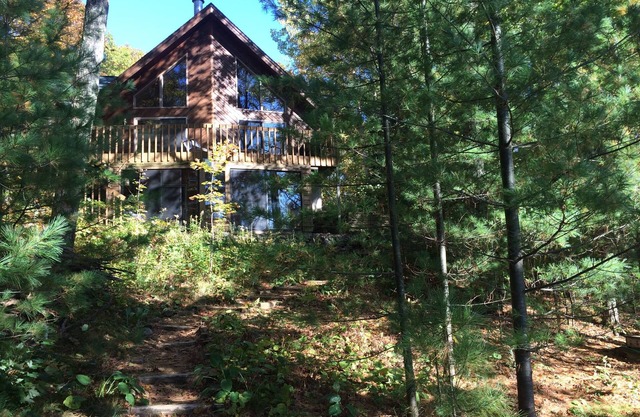 Scandinavian-style 4 BR Lake Home in North Wisconsin Woods