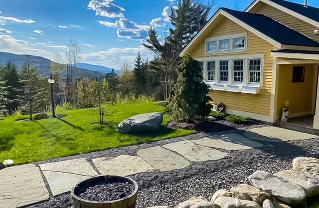 Scenic country retreat with mountain views, deck, firepit, & washer/dryer