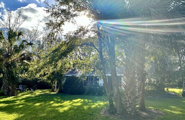 Scenic home surrounded by 1.25 acres of nature