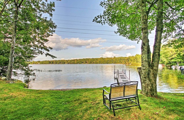 Scenic Lyman Home on Swan Pond w/Wraparound Deck!
