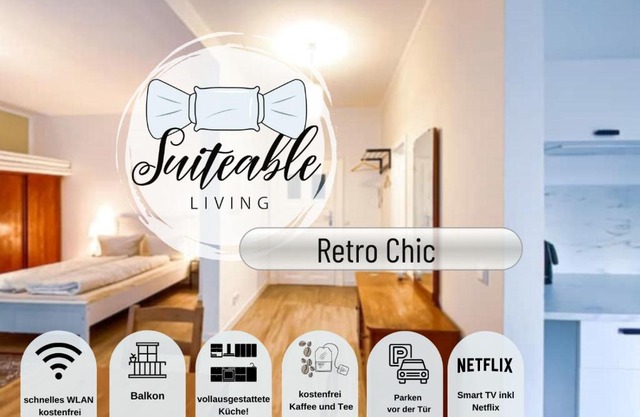 Schöne Ferienwohnung in Plagwitz nahe Karl-Heine-Straße -Netflix, WLAN, Waschmaschinet