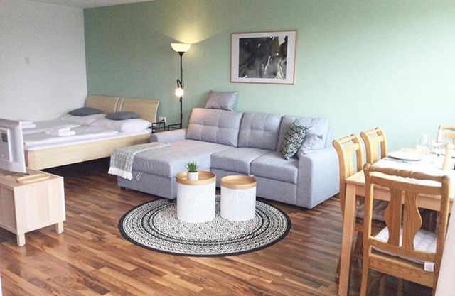 Schöne Wohnung in ruhiger Lage mit Garten.