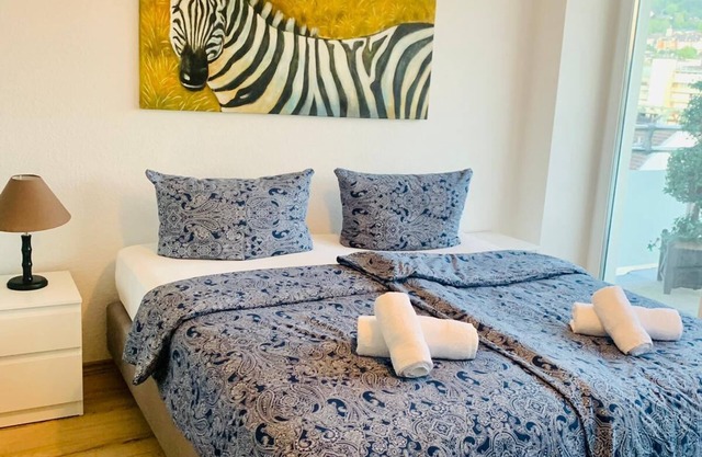 Schöne, Zentrale Ferienwohnung Hohenstein Inbis zu 5 Personen