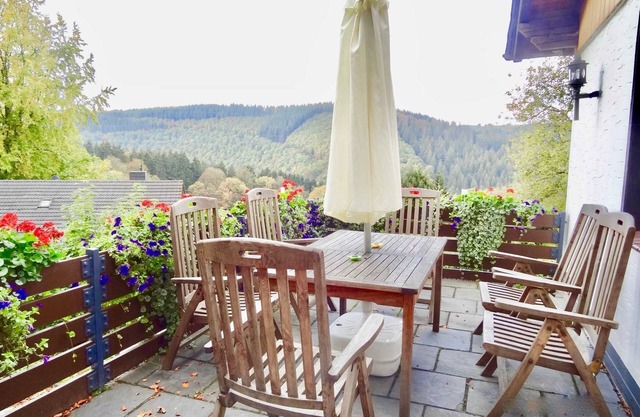Schöne Aussicht am Eifelsteig - Ferienhaus