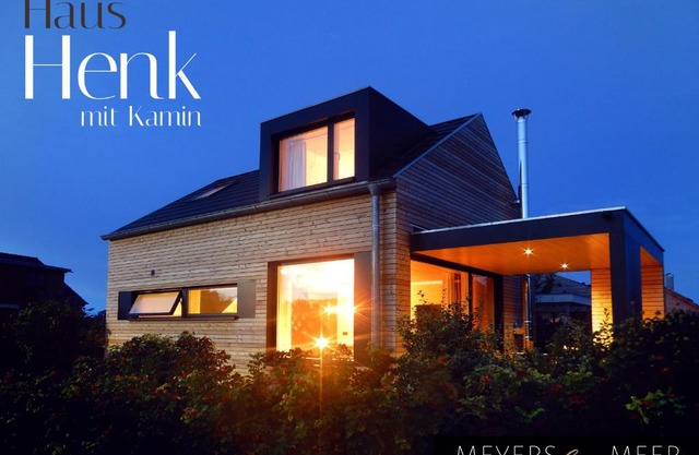 Schickes Holzchalet "HENK" - mit Kamin - Ostsee Strand 500m - 4 Personen - by "Meyers am Meer"
