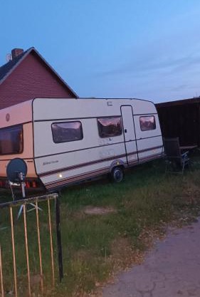 Schlafplatz für Radfahrer und Wanderer