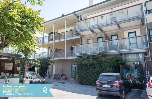 SE008 - Senigallia, one bedroom apartment on the sea with beach