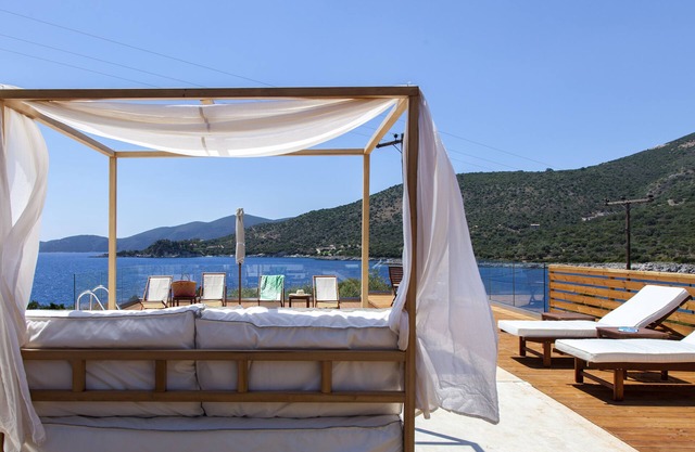 Sea Front Villa Alma Lefkada - Private Sea Access