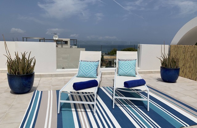 SEA PENTHOUSE IN A QUIET, SLOWLY & QUALITY VILLAGE