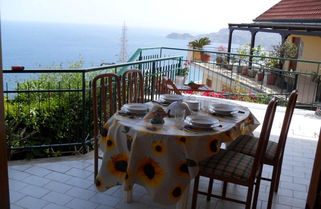 Sea view apartment Letojanni (TAORMINA MARE) wi-fi