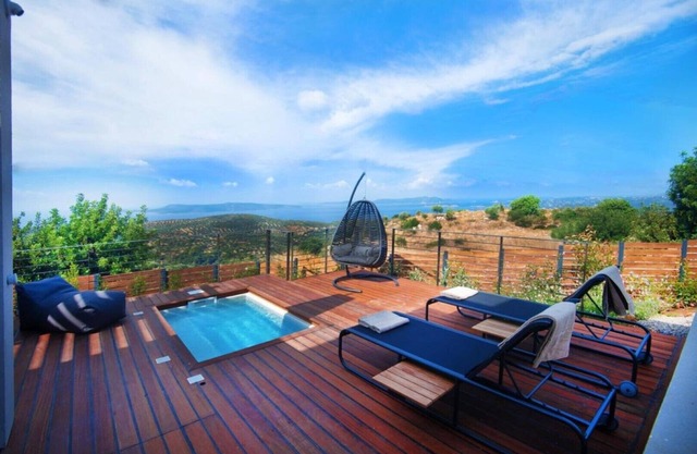 Sea View Villa with Private Jacuzzi in Foinikounta - Villa Vera - Dimeli Villas