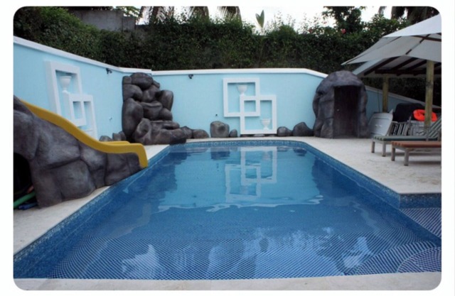 Sea view villa with pool