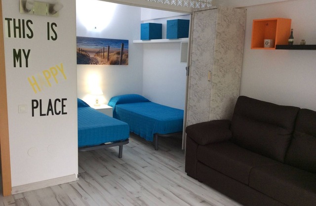 Seafront apartment, renovated.