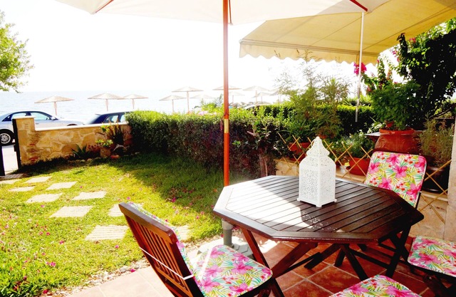 Seafront family beach house