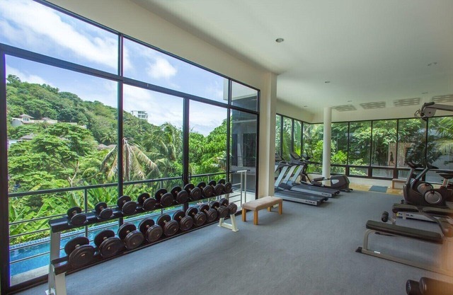 Seaview apartment Karon beach, rooftop pool SS410