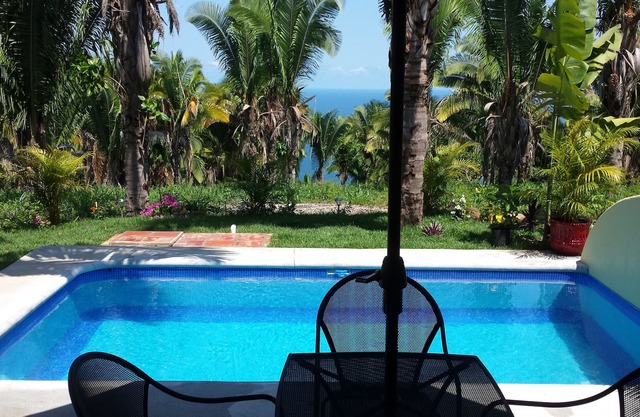 Secluded 2 bedroom duplex with private pool and gorgeous jungle and ocean views!
