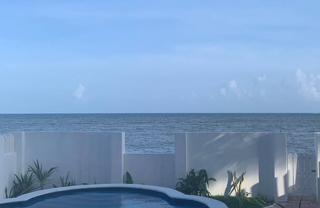 Secluded beach front villa with private pool