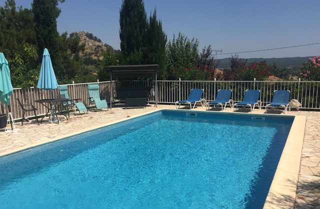 Secluded Hill-Top Villa In Village, Private Pool - ideal for families sharing