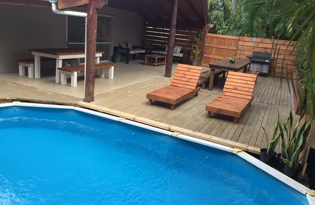 Secluded holiday home with pool