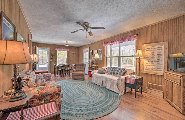 Secluded Indian River Retreat w/Fire Pit!