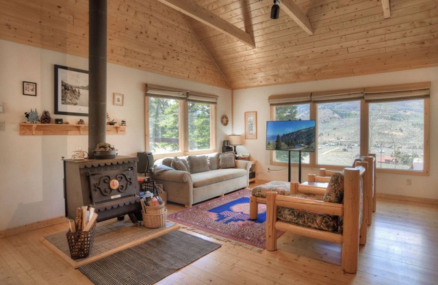 Secluded Mountain Cabin - Pet Friendly - National Forest Access