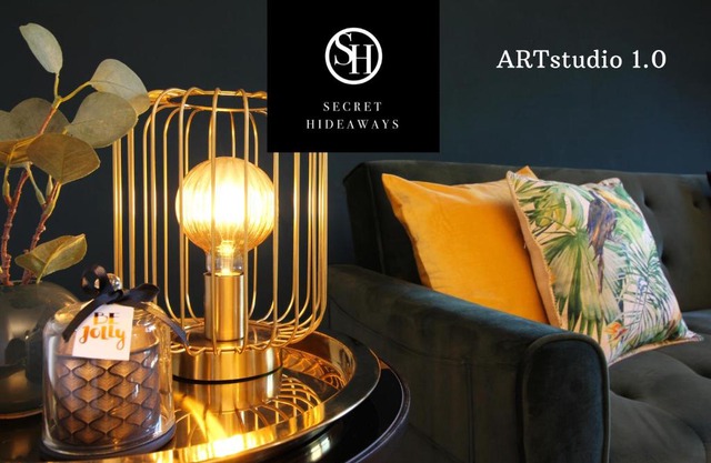 SECRET HIDEAWAYS boho ARTstudio mit smartHome nahe City l Messe l Hbf