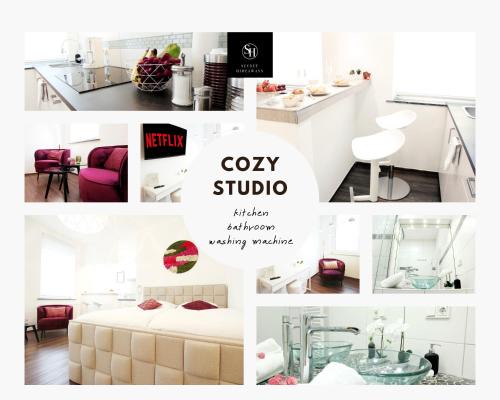 SECRET HIDEAWAYS cozySTUDIO superior Apartments mit WiFi l 450m bis Uni l Messe l Flughafen l Zoo