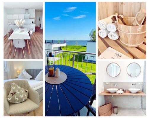 SEELIEBE Apartments - teilweise mit privater Sauna, Seeblick, Parkplatz, WLAN
