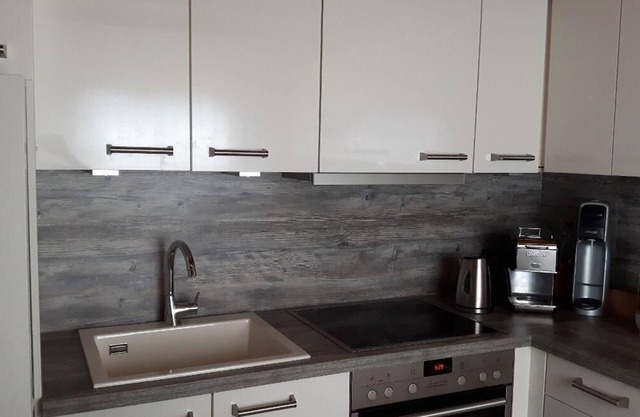 Semi-detached house for 2 people with terrace, garden and balcony in a very quiet location