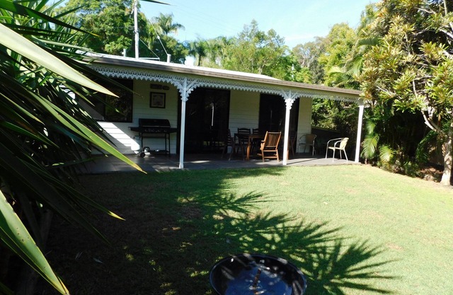 Separate Cottage & Cabin pet friendly yards, covered patios, carports .