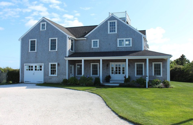 Serene oasis that abuts 500 acres of conservation land near a secluded beach.