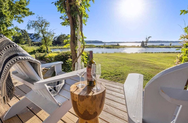 Serene Sunsets at Historic Waterfront Home