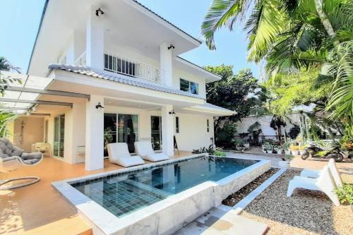 Serene Villa with Saltwater Pool & Peaceful Garden
