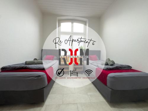 Serviceroom24 - Apartment 6 in Recklinghausen Hoch WLAN - Smart-TV - 24-7 Check-in und Küche
