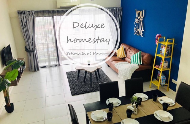 Setiawalk Puchong near SUNWAY/LRT for 8 Pax 2 Bedroom