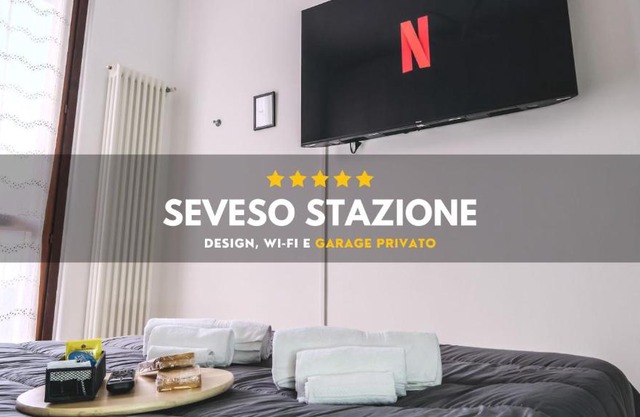[Seveso-Stazione] Design, Wifi & Garage Privato