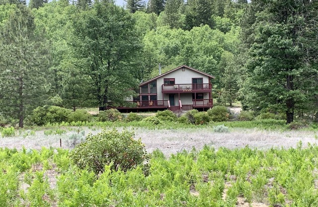 Shasta Retreat on 35 Acres, Panoramic Mountain Views, Hot tub, Sauna, Starlink