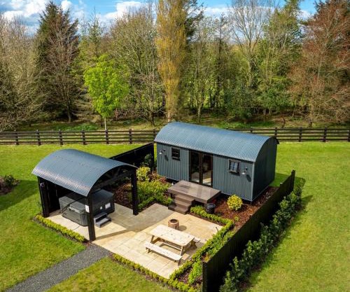 Shepherds Huts at Ballyness Farm