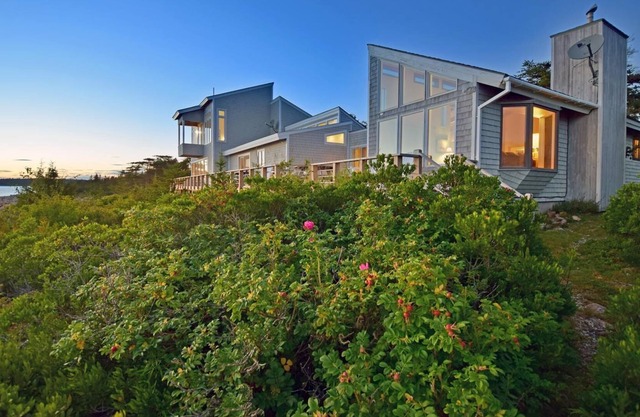 Shorefront Home on 20 Secluded Acres, Spectacular Ocean Views