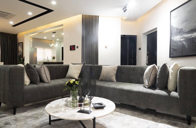 Short-let apartment with an in-house cinema in Lekki
