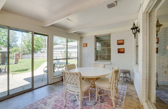 Shreveport Home w/ Screened Porch & Private Yard!