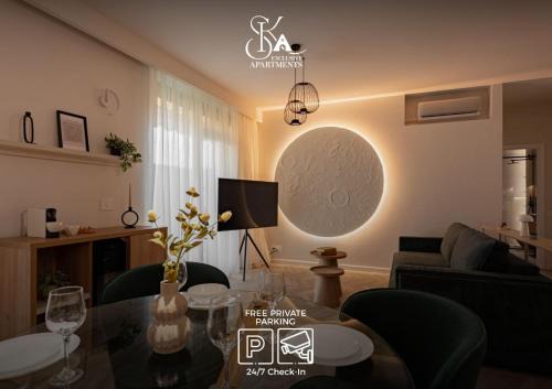 Sika Moon Deluxe Apartment with Private Garden & Parking