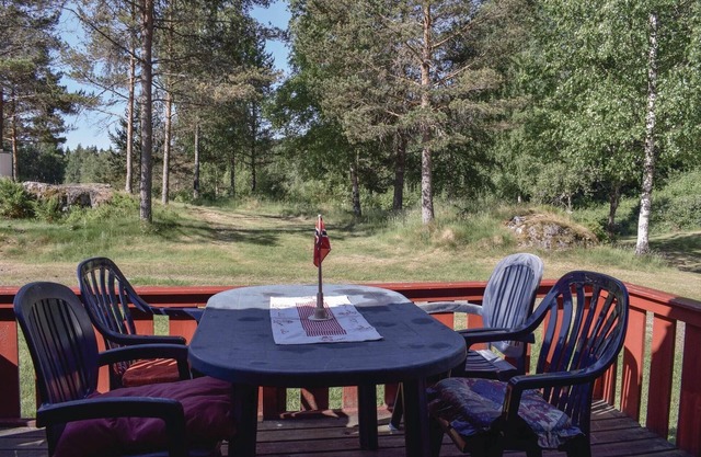 Simple holiday home in Telemark, in a rural location yet not far from the coast.