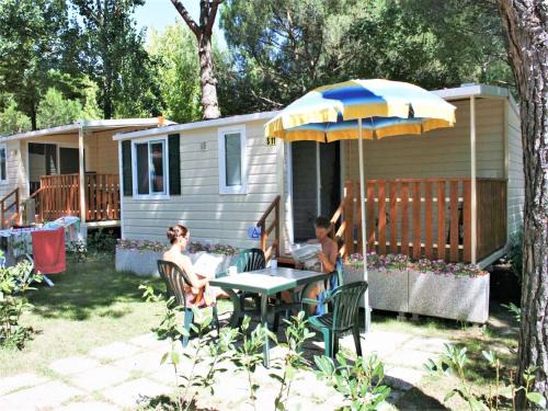 Simplistic mobile home in Castiglione del Lago near lake