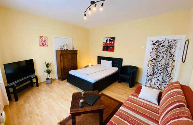 Single-Apartment bis 2 Personen, 27qm in Schleusingen, WLAN, Parkplatz