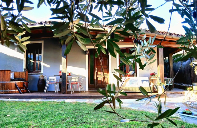 Single chalet with garden and services for your physical and mental well-being